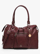 Schoudertas A4 Formaat Bride Lulu castagnette Rood bride 3