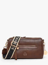 Cross Body Tas Zip Lulu castagnette Bruin zip BARNABE