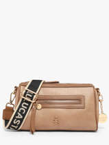 Cross Body Tas Zip Lulu castagnette Beige zip BARNABE