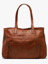 Schoudertas Ribs Leder Pieces Bruin ribs 17152864