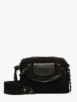 Cross Body Tas Abigail Leder Pieces Zwart abigail 17166655