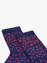 Sokken Pieces Veelkleurig socks women 17163852-vue-porte