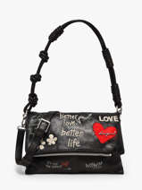 Cross Body Tas Wow Desigual Zwart wow 26WAXP39