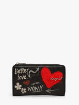 Portefeuille Desigual Zwart wow 26WAYP34