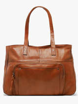 Schoudertas Ribs Leder Pieces Bruin ribs 17152864