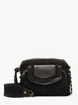 Cross Body Tas Abigail Leder Pieces Zwart abigail 17166655