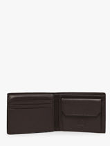 Portefeuille Karo Leder Valentino Bruin karo VPPA7O15-vue-porte