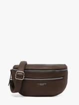 Heuptasje Flora & co Bruin grained F8546