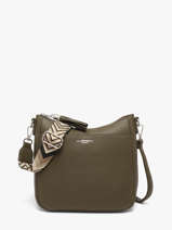 Cross Body Tas Grained Flora & co Groen grained F8575