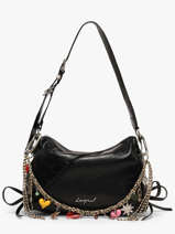 Cross Body Tas Gravity Desigual Zwart gravity 26WAXP78