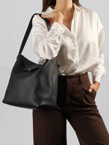 Longchamp Le cadence Schoudertas Zwart-vue-porte