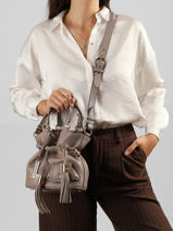 Bucket Bag S Premier Flirt Leder Lancel Beige premier flirt A10109-vue-porte