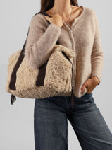 Schoudertas Prudy Xs Mila louise Beige fr 20204XFR-vue-porte