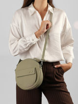 Cross Body Tas Dorine Leder Nathan baume Groen nathan 96KW3061-vue-porte