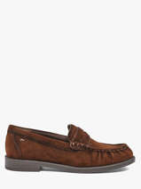 Mocassins Uit Leder Tamaris Bruin women 47