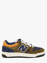 Sneakers 480 Uit Leder New balance Groen men U480P1E3