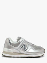 Sneakers 574 Silver New balance Grijs women W574428