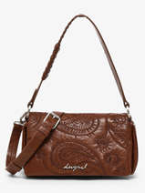 Schoudertas Sirocco Desigual Bruin sirocco 26WAXPAB