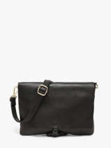Cross Body Tas Caviar Leder Milano Zwart caviar CA22112O