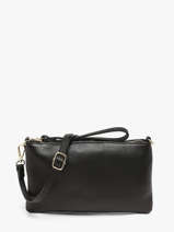 Cross Body Tas Caviar Leder Milano Zwart caviar CA26063