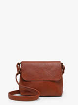 Cross Body Tas Soft Mandoline Bruin soft MD1309