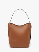 Schoudertas M C�leste Glad Leder Le tanneur Bruin celeste TLES1410