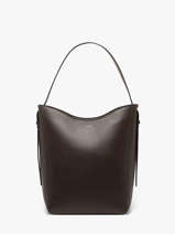Schoudertas M C�leste Glad Leder Le tanneur Bruin celeste TLES1410