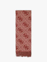 Sjaal Maxi Logo 70x190 Guess Roze accessoires 5217VIS0
