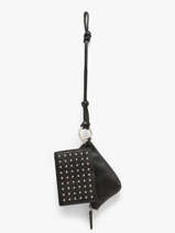 Bag Charm Connecticut Leder Biba Zwart wallet COH10L