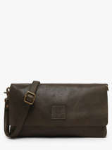 Cross Body Tas Heritage Leder Biba Groen heritage BT5