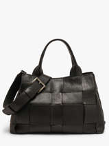 Handtas Heritage Leder Biba Zwart heritage WAN1L