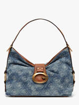 Schoudertas Camden Katoen Guess Blauw camden DB930818
