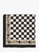 Foulard Byzantine Zwart foulard CHE-vue-porte