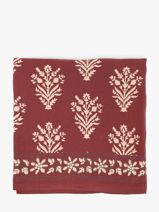 Sjaal Galati 100x100 Byzantine Rood foulard GAL-vue-porte