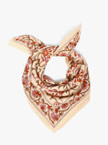 Sjaal Alexane 50x50 Byzantine Rood foulard ALE