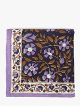 Foulard Byzantine Zwart foulard 115-vue-porte