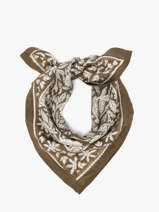 Sjaal Antioche 50x50 Byzantine Groen foulard ANT