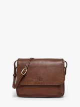 Cross Body Tas Heritage Leder Biba Bruin heritage HAH1L