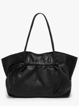 Schoudertas Leather Leder Biba Zwart leather BUY1L
