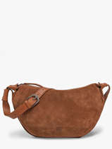 Cross Body Tas Leather Leder Biba Bruin leather LAA1L
