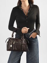 Handtas Bride Lulu castagnette Bruin bride 3-vue-porte
