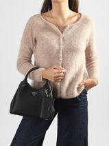 Handtas Lorella Guess Zwart lorella BG230622-vue-porte