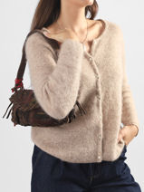 Schoudertas Graffiatto Desigual Bruin graffiatto 26WAXD14-vue-porte