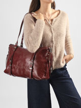 Schoudertas Half Logo Desigual Rood half logo 26WAXP55-vue-porte
