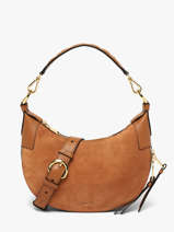 Cross Body Tas Origami Leder Lancel Bruin origami A14279