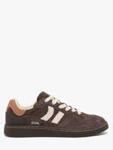 Sneakers Uit Leder Coolway Bruin women 7623409