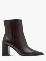 Enkellaarsjes Met Hak Uit Leder Tamaris Bruin women 47