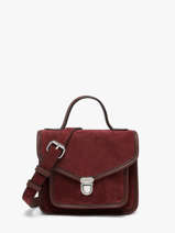 Cross Body Tas La Suite Leder Paul marius Rood la suite GEORXSUI