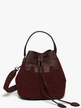Cross Body Tas La Suite Leder Paul marius Rood la suite CAPUCSUI