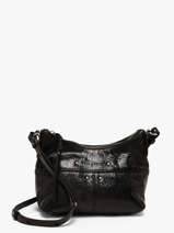 Cross Body Tas Eclipse Leder Paul marius Zwart eclipse LOUSTECL